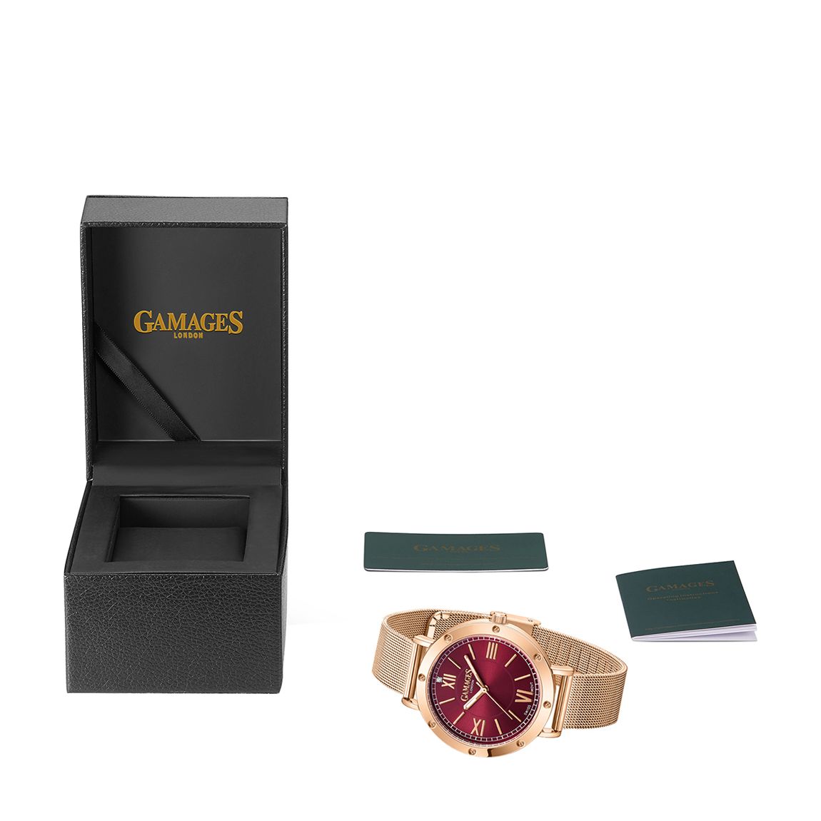Cherry Ladies Gamages Of London Cruiser Diamond Quartz Watch 38Mm main product photo