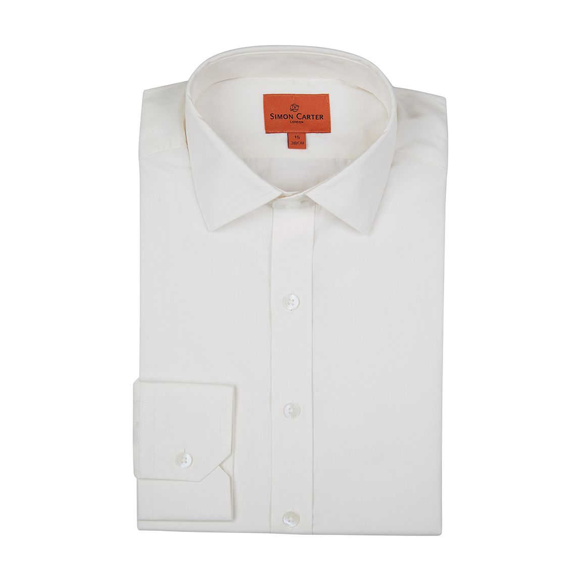 Ivory Poplin Cotton Shirt main product photo