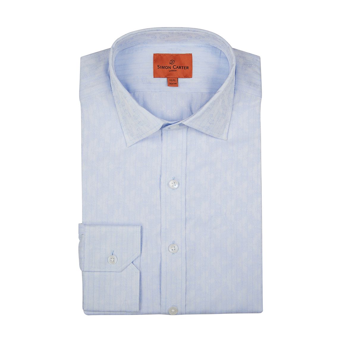 Paisley Print Stripe Cotton Cotton Shirt main product photo