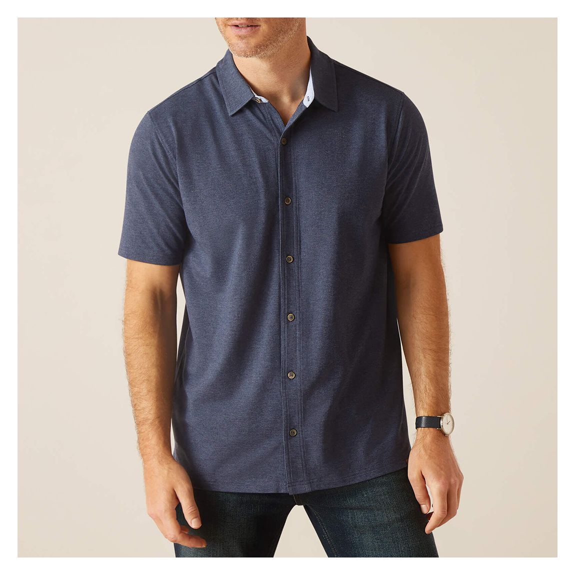 Men's Navy Ingleside Shirt main product photo