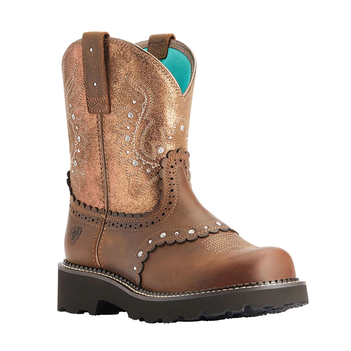 Brown Leather Gembaby Western Boot main product photo