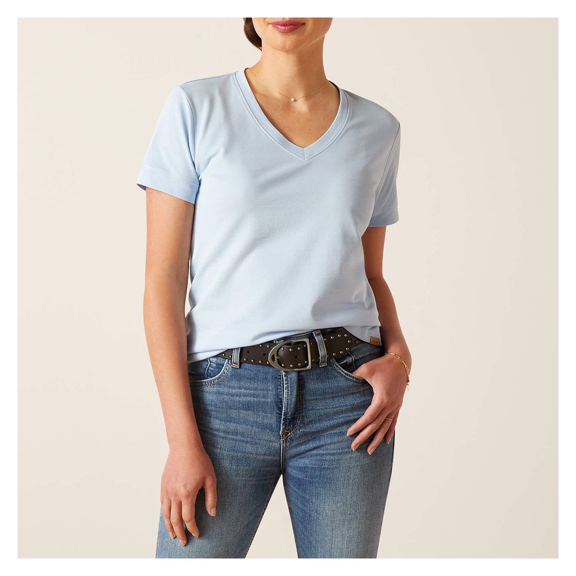 Blue Fairford V-Neck T-Shirt main product photo