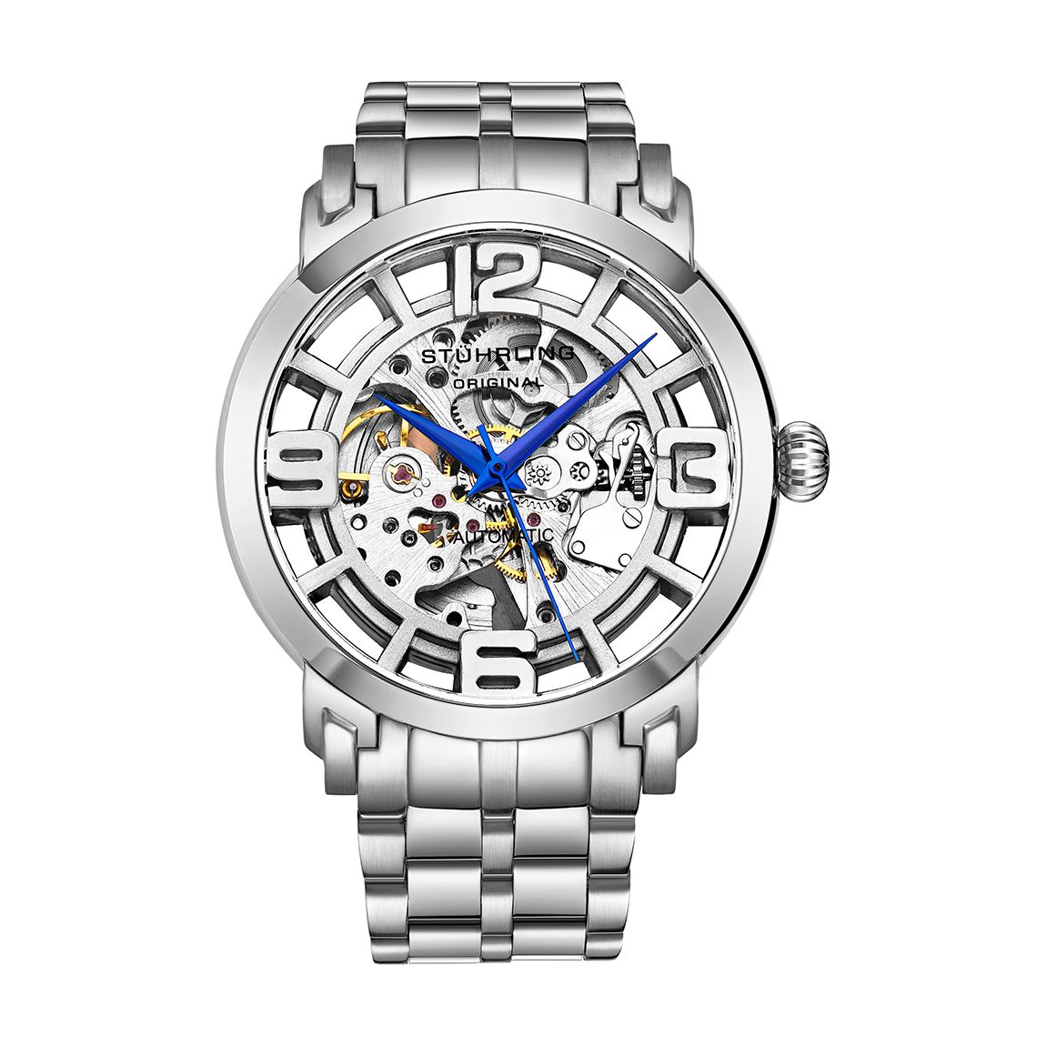 Silver Mens′s Quartz Watch 42mm main product photo