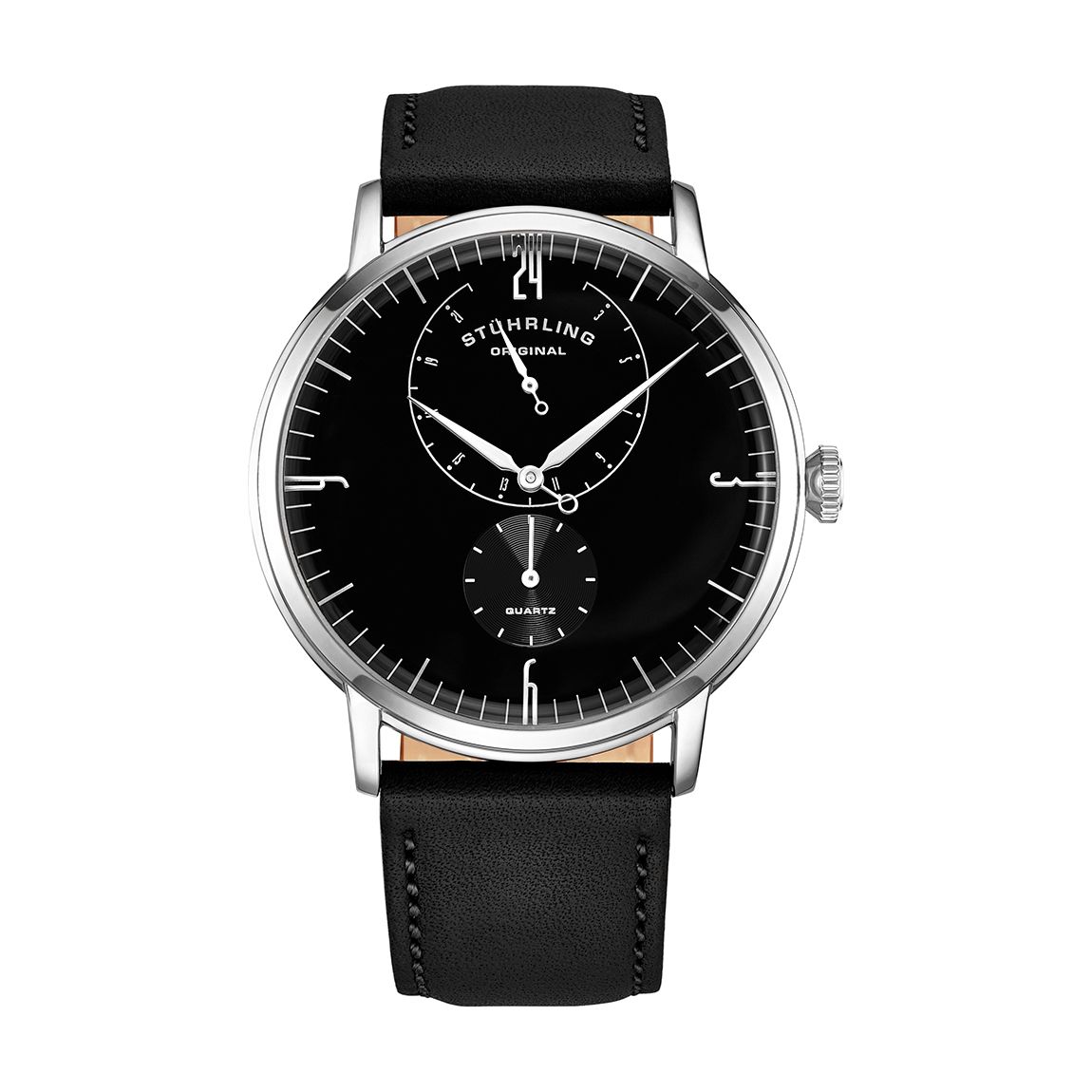 Black Mens′s Quartz Watch 42mm main product photo