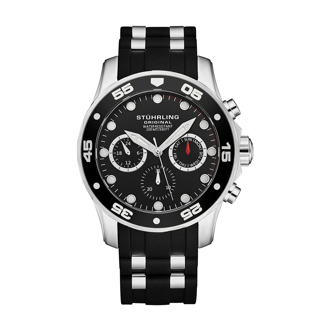Rose Gold Men's Chronograph Quartz Watch 44 mm main product photo
