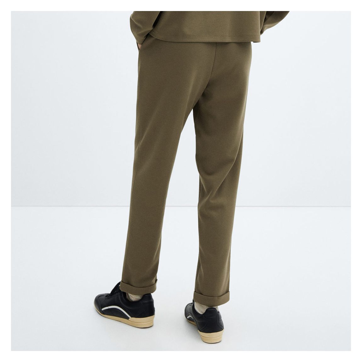 Khaki Tailored Joggers main product photo