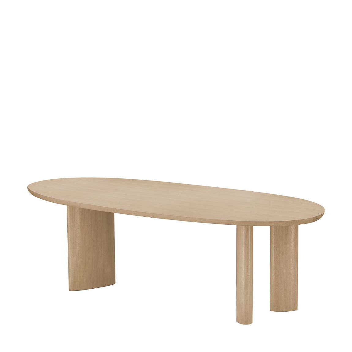 Lindner Dining Table, Natural Oak main product photo