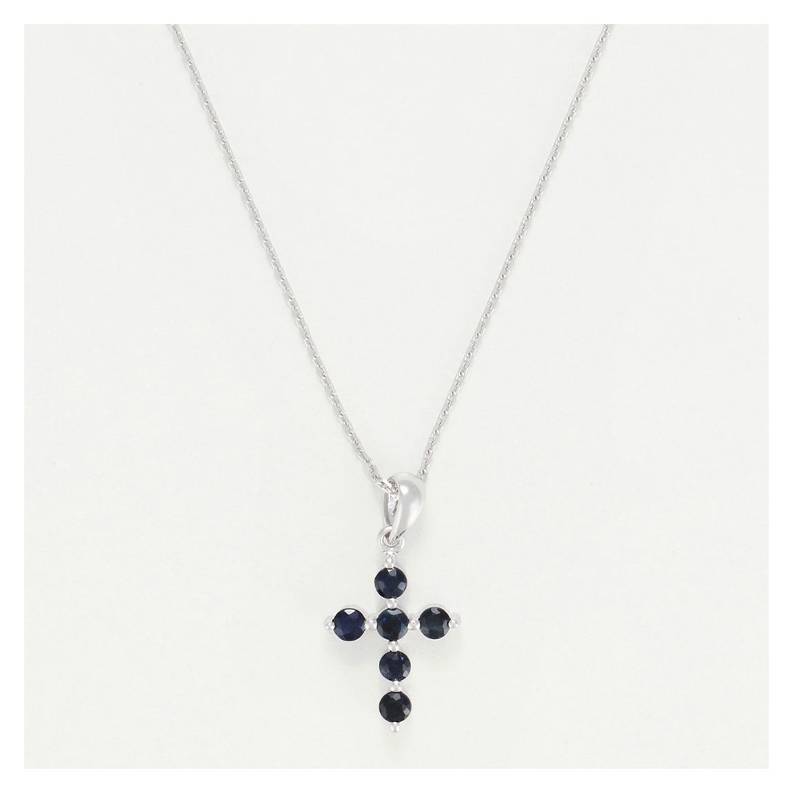 "Kyra" Sapphire 0.57/6 - Pendant main product photo