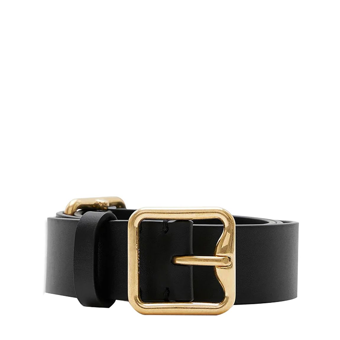 Burberry Black Double B Leather Belt main product photo