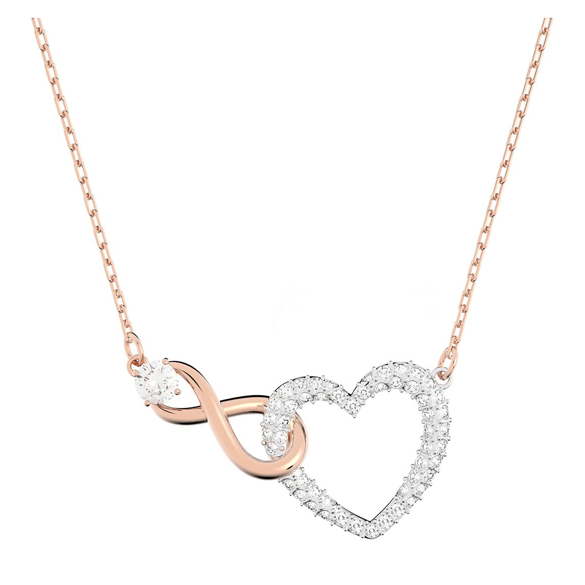 Rose Gold Hyperbola Necklace main product photo
