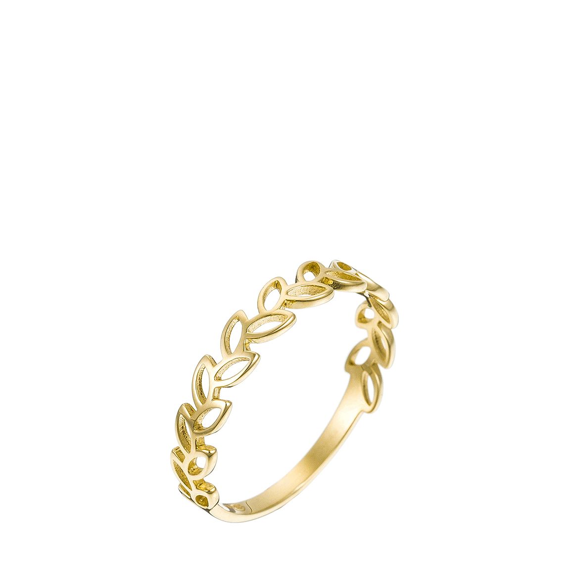 Yellow Gold Detached Leaf Ring main product photo