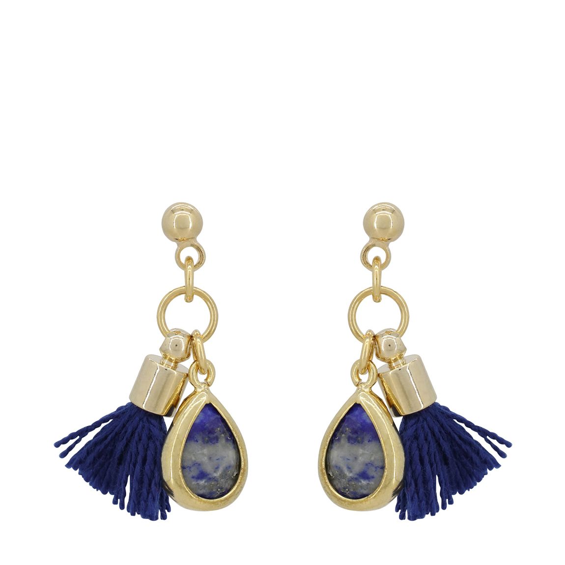 Blue Lapis Johanna Earrings main product photo
