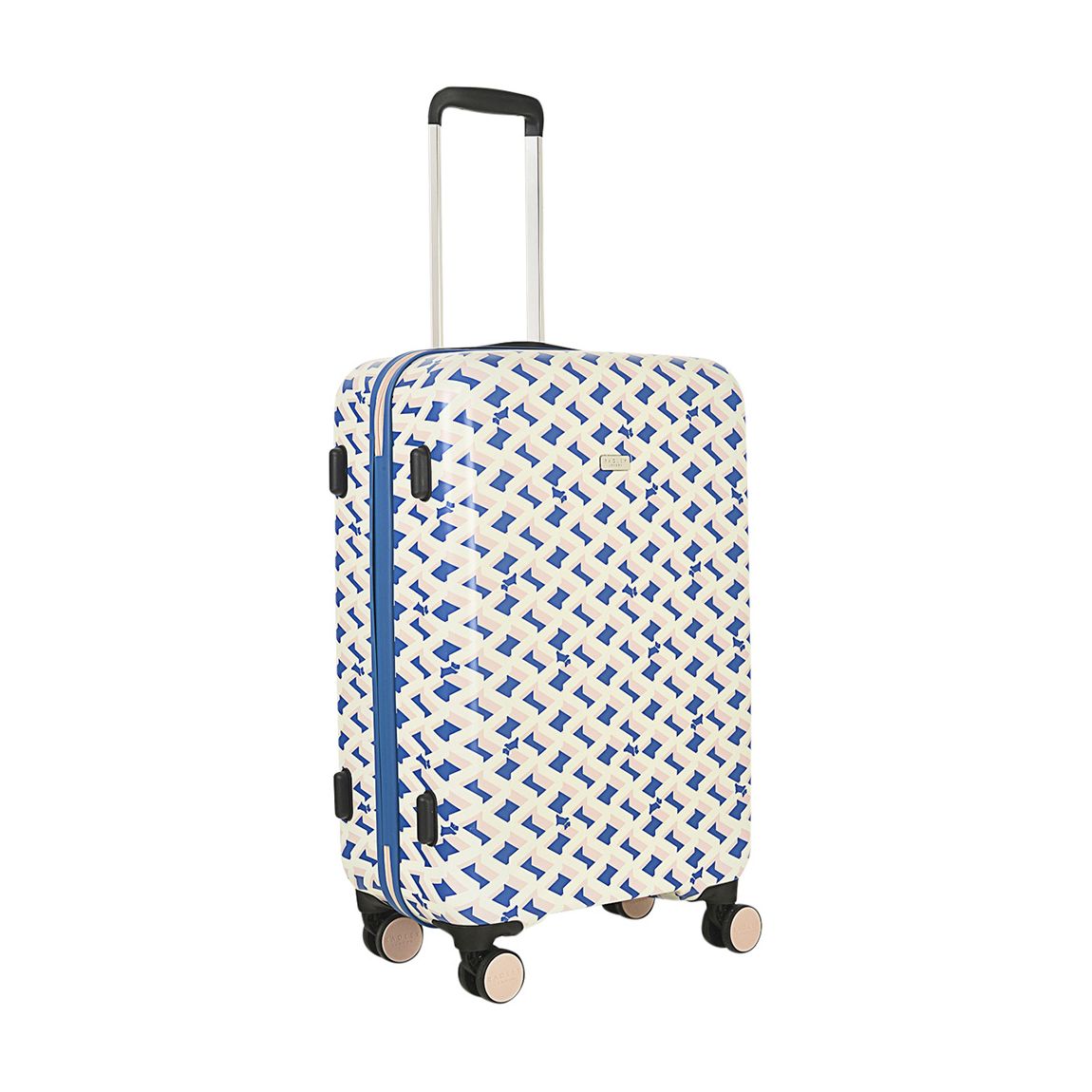 Blue Radley Optic 4 Wheel Medium Suitcase main product photo