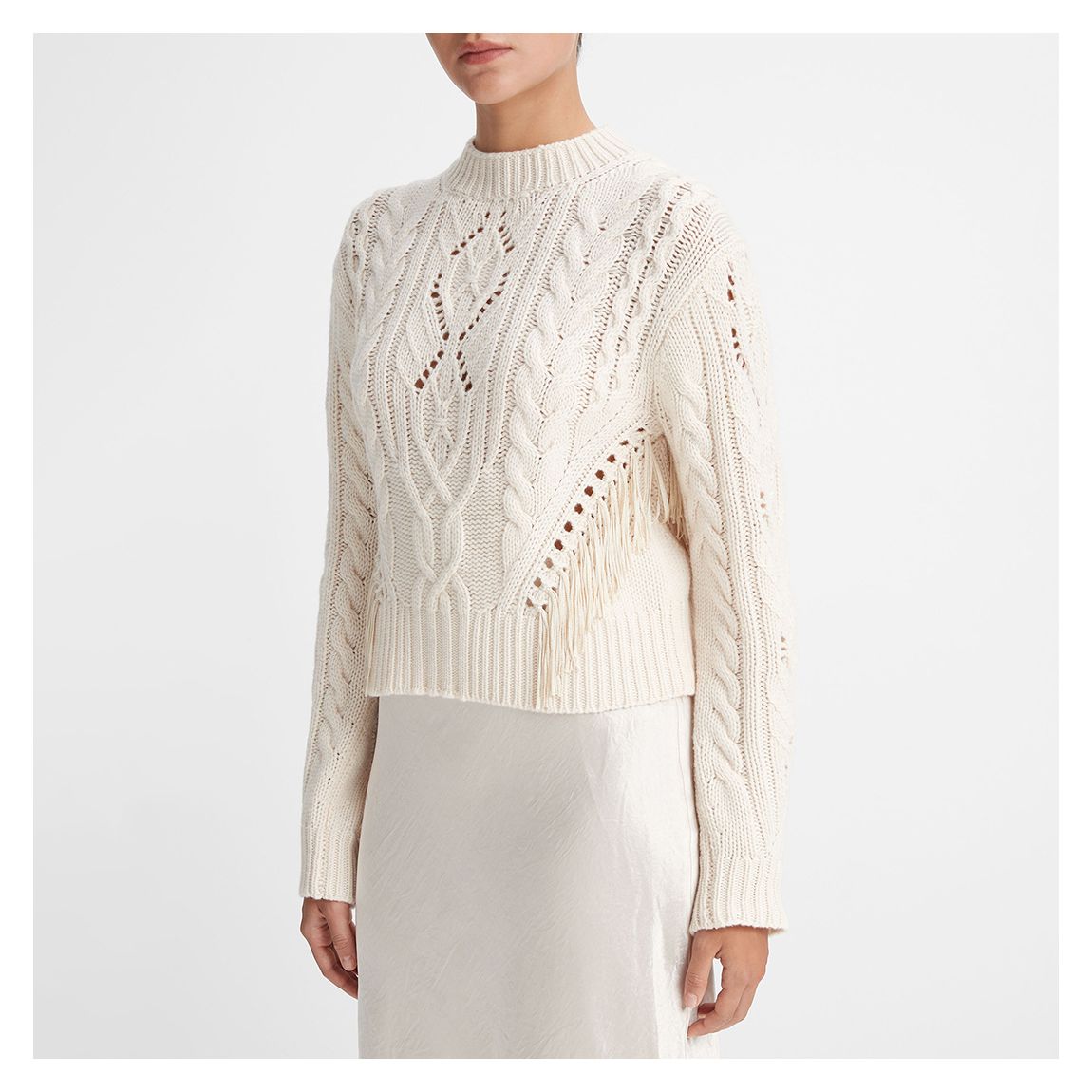 Cream Wool-Cashmere Blend Jumper main product photo