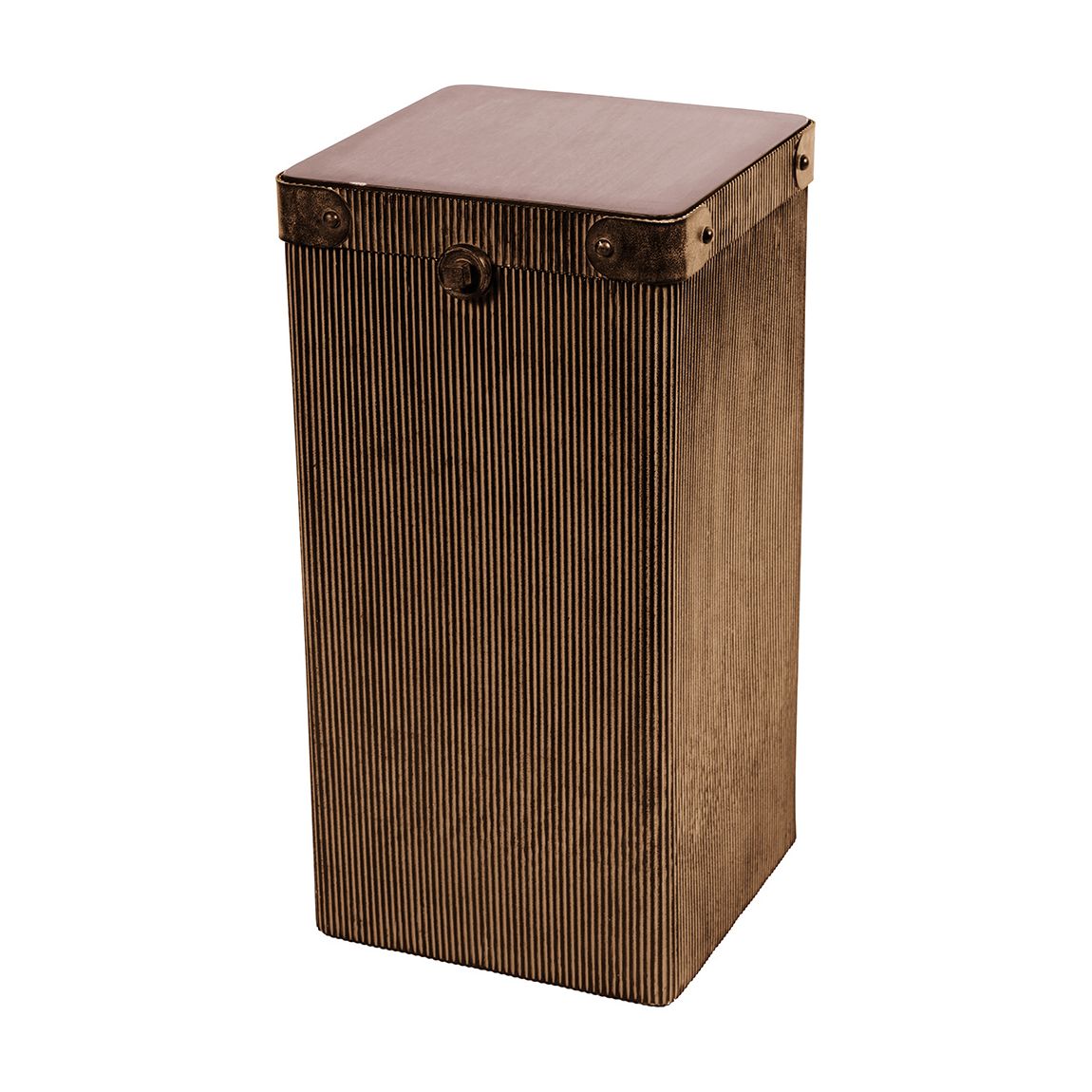 Hunter Corrugated Gold Side Table main product photo