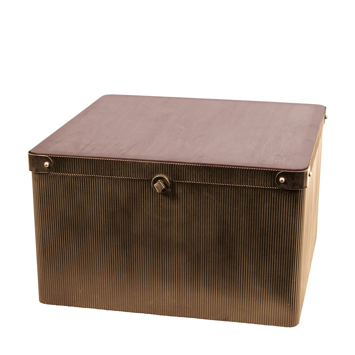 Hunter Corrugated Gold Coffee Trunk Large main product photo