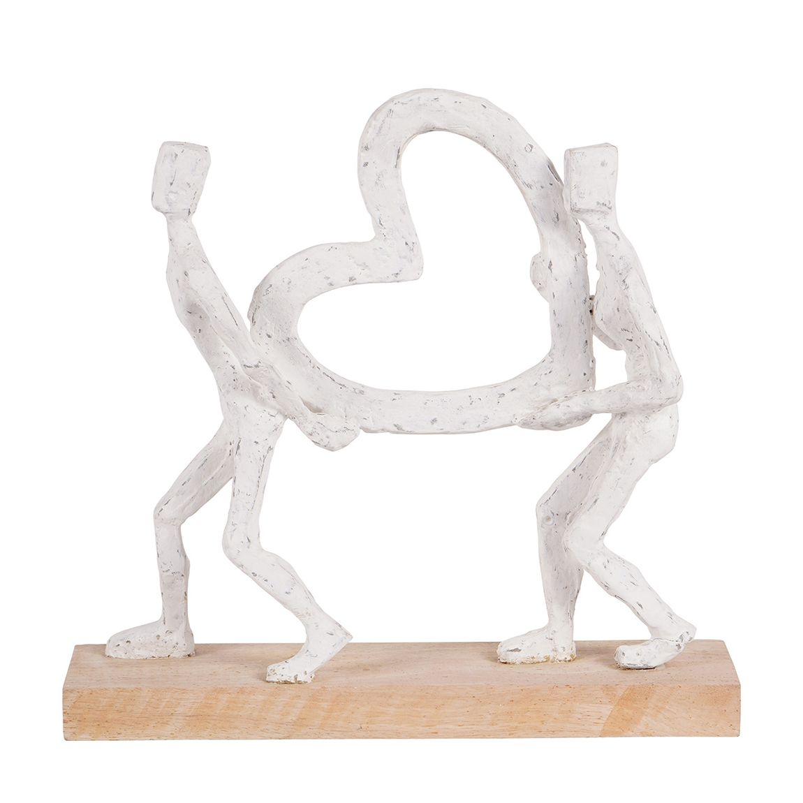 Couple Holding Heart White main product photo