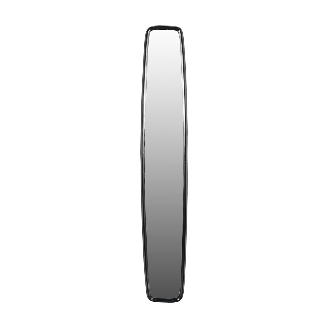 Lloyd Dark Graphite Textured Aluminium Mirror Skinny main product photo