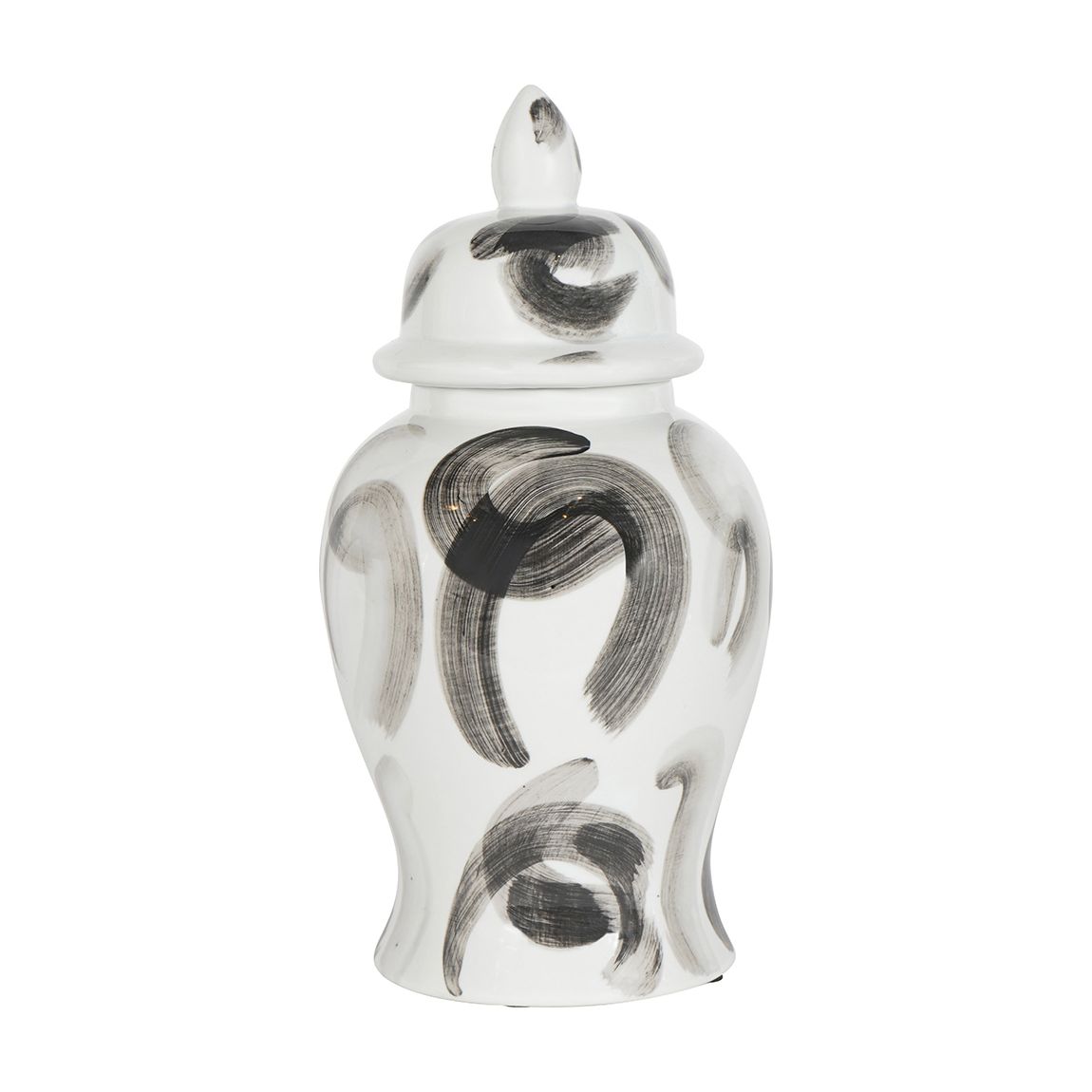 Monochrome Brush Ginger Jar Small main product photo