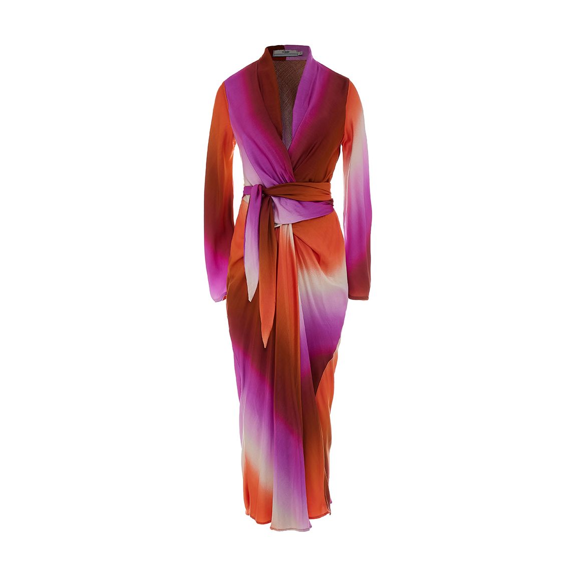 Ombre Satin Dress main product photo
