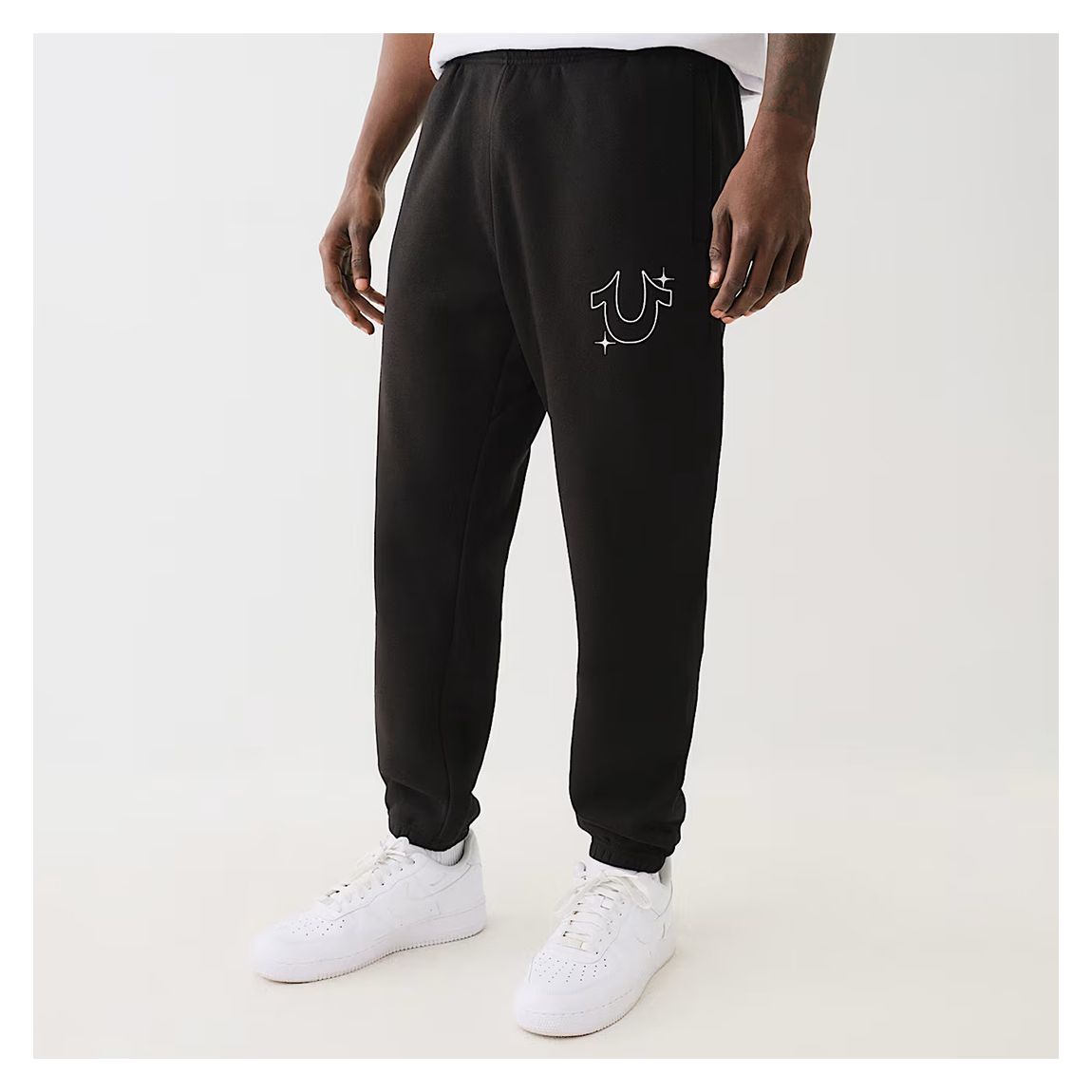 Black Horseshoe Star Straight Leg Jogger main product photo