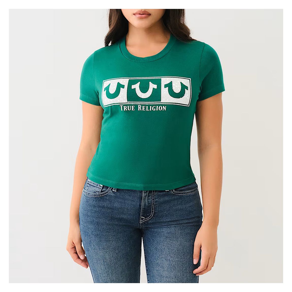Green Triple Box Baby Cotton T-Shirt main product photo