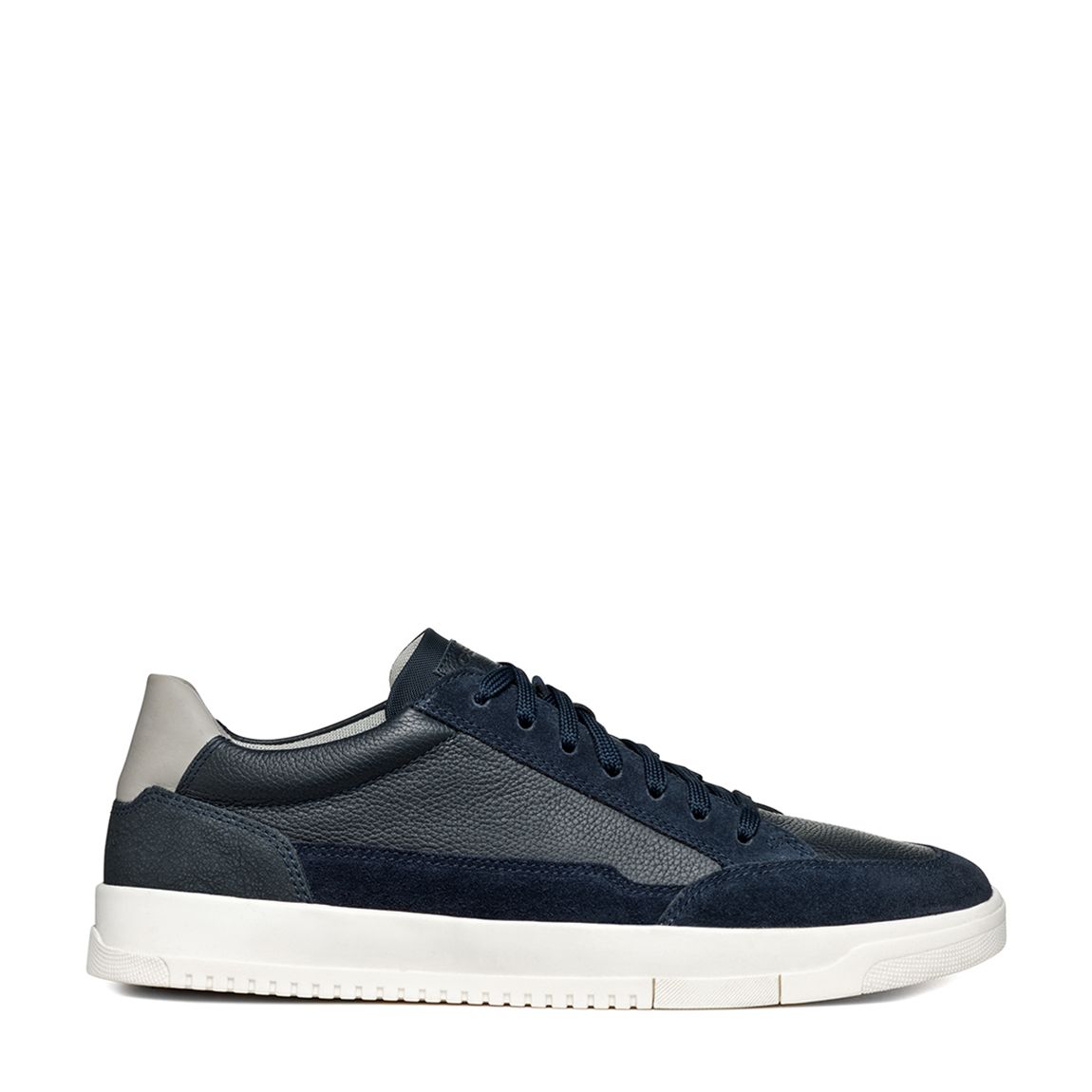 Mens Navy Leather Segnale Trainer main product photo
