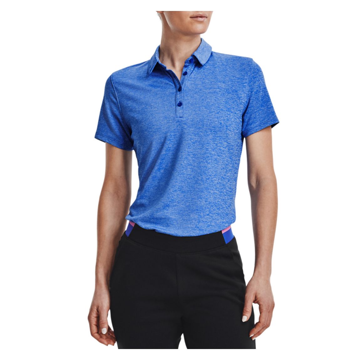 Blue Zinger Stretch Golf Polo Shirt main product photo