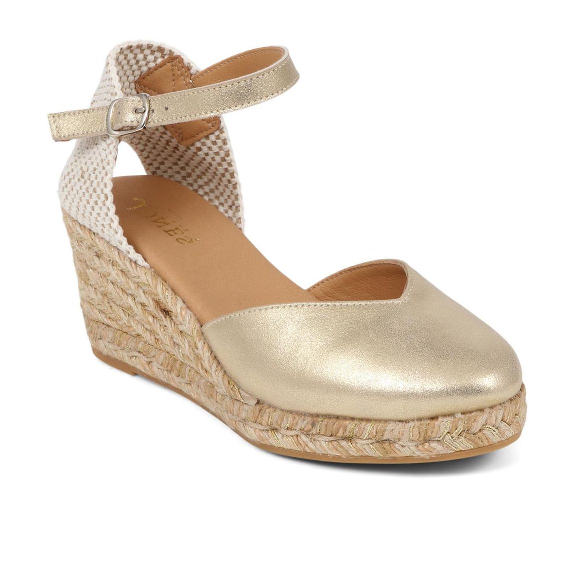 Rosina Leather Espadrilles main product photo