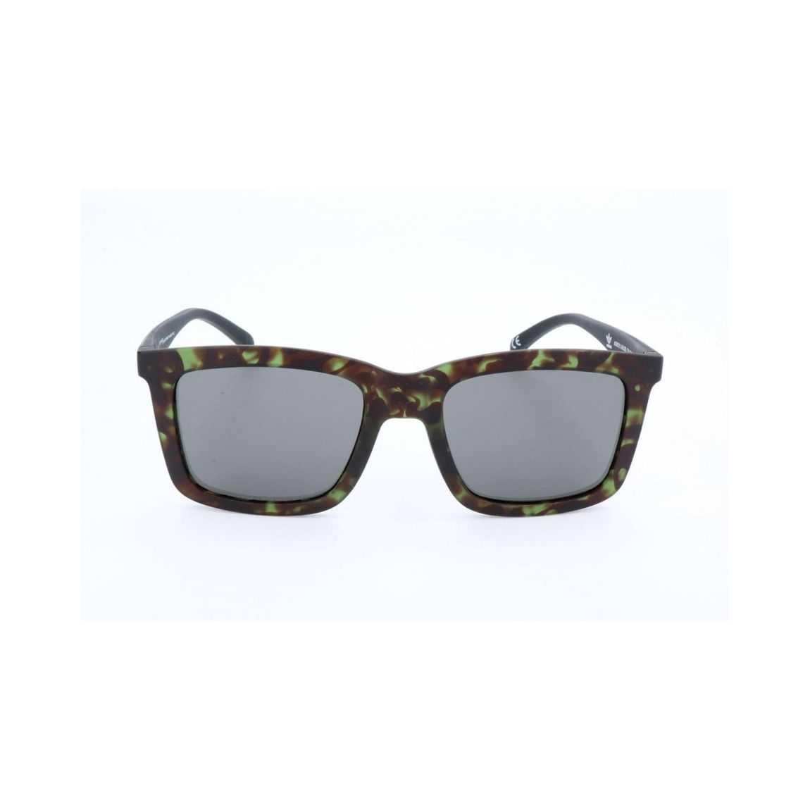 AOR015 Tortoise Green Square Sunglasses main product photo