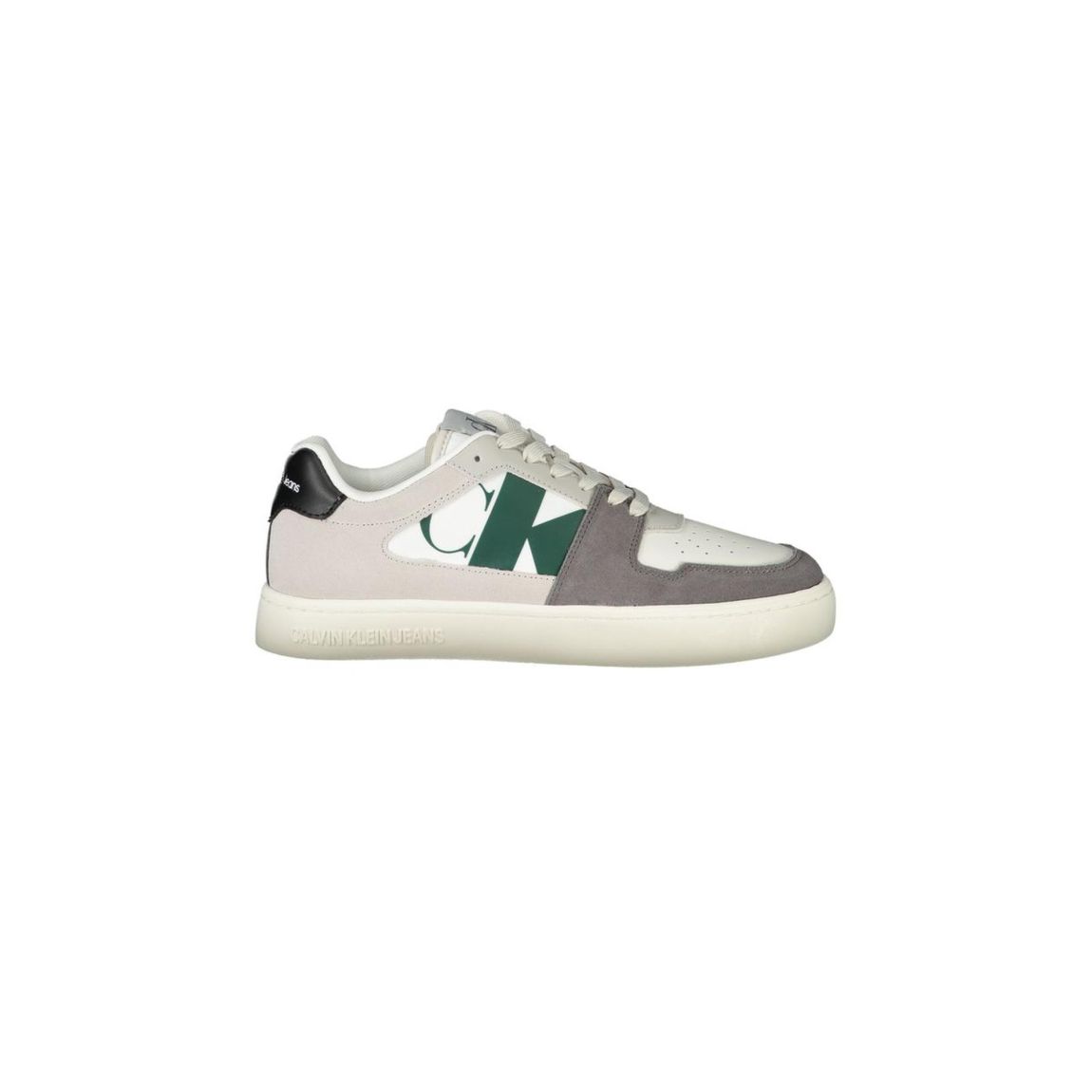 Monogram Court Sneaker LowTop Style - White main product photo