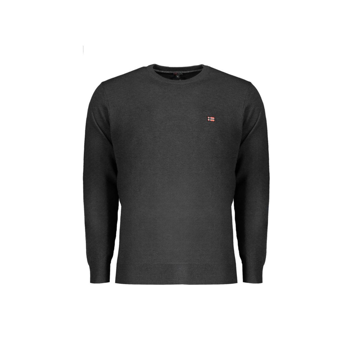 Crew Neck Jumper Knitwear Style - Black Sweaters main product photo
