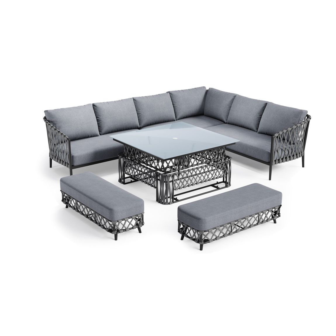 Loop Square Corner Sofa Dining main product photo