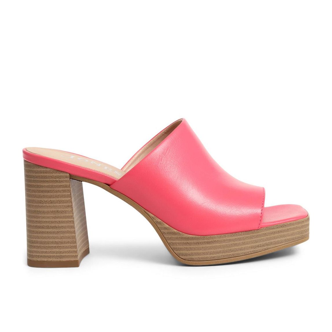 Dominica Leather Heeled Mules main product photo