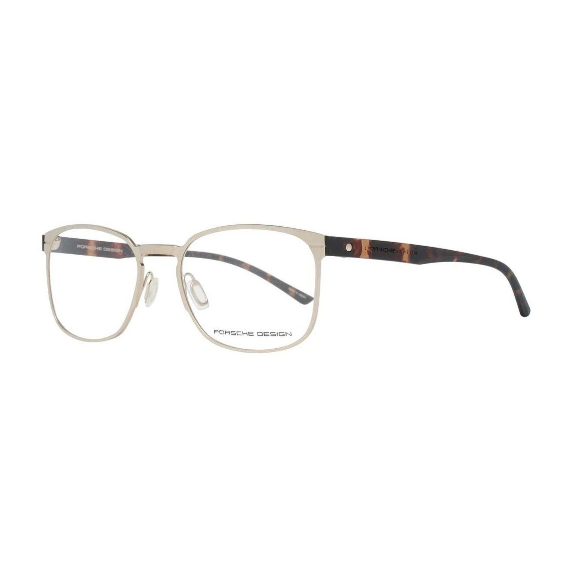 P8720 Full Rim Eyeglasses SilverBrown - Gold Frames For main product photo