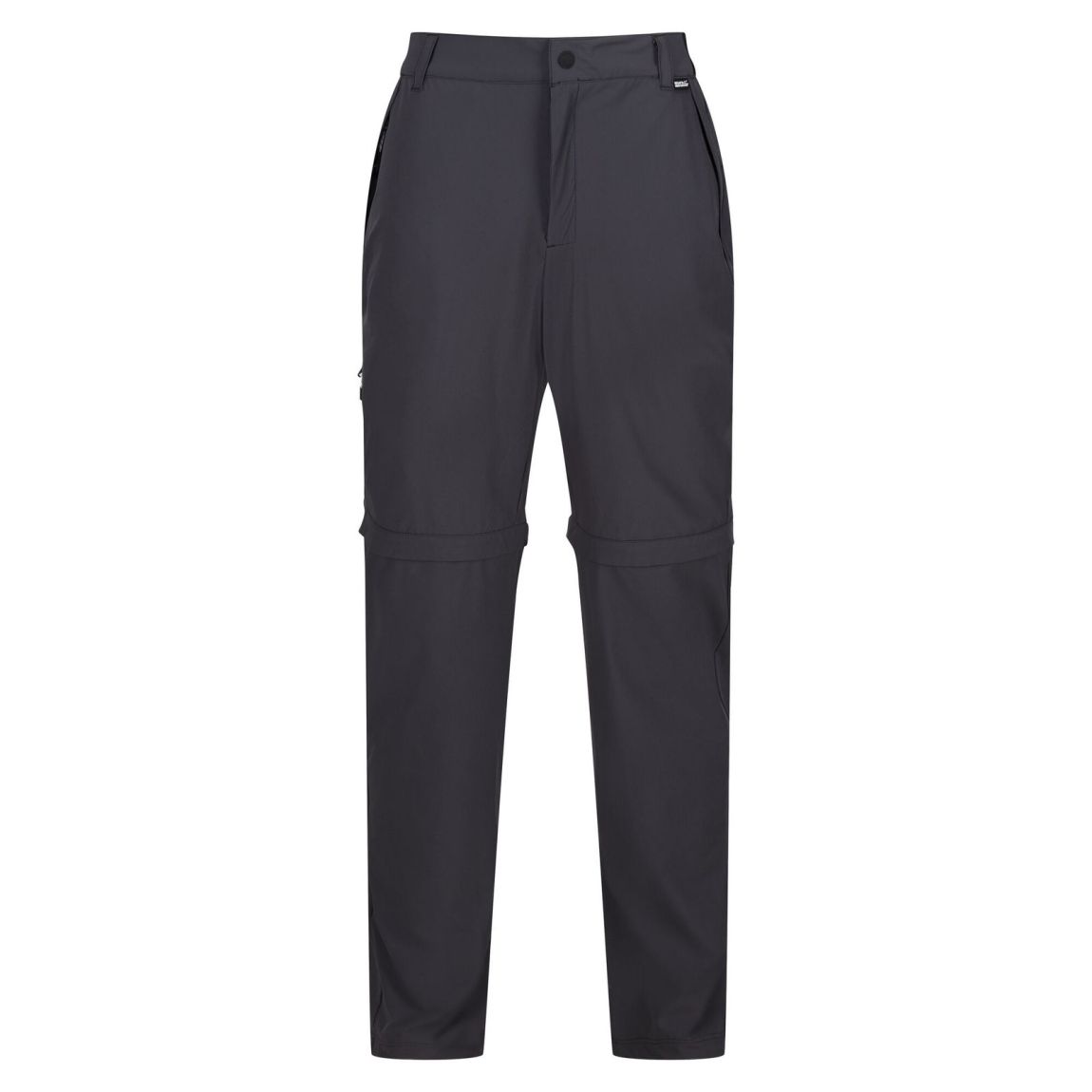 Mens Travel Light Zip-Off Trousers Ash main product photo