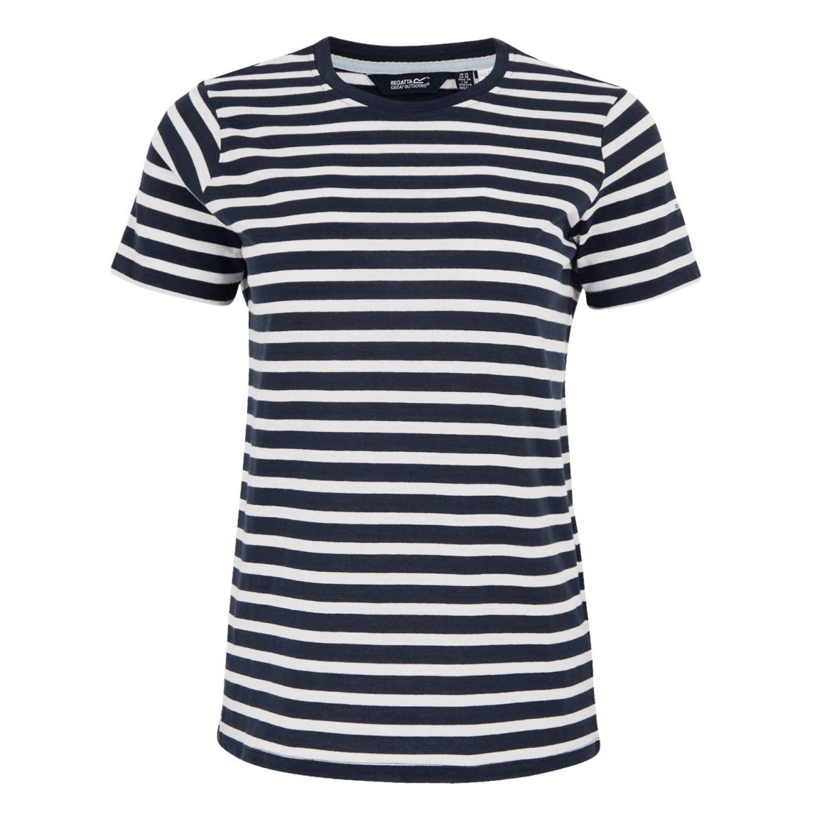 T-Shirt Bayletta BCI Cotton Navy/White main product photo