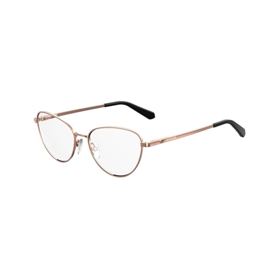 Cat Eye Glasses Rose Gold Metal Frame Wo main product photo