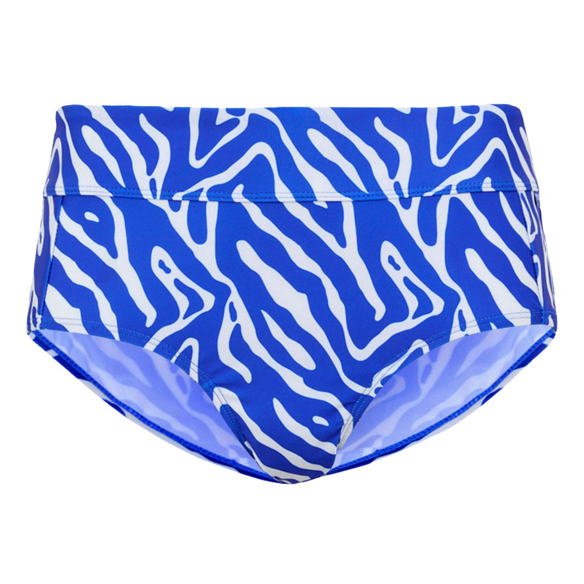 Womens/Ladies Paloma Abstract Swim Briefs Brightest Blue main product photo