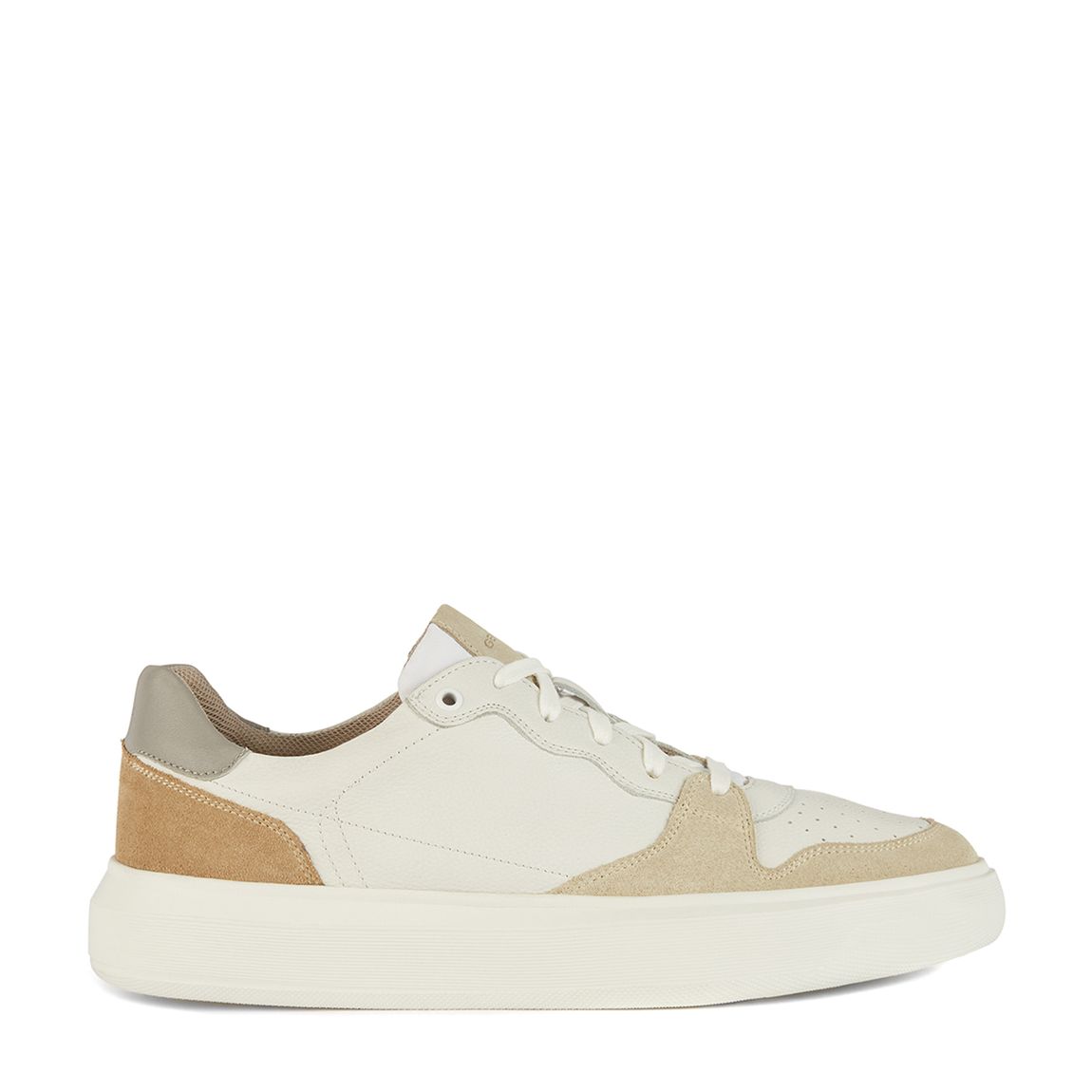 Mens Beige Suede Deiven Trainer main product photo