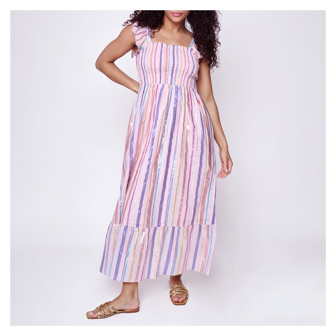 Rainbow Lurex Dress main product photo
