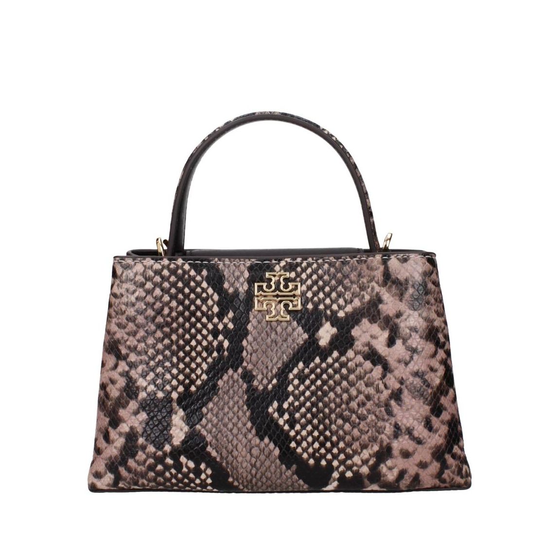 Leather Handbag with Front Logo and Adjustable Shoulder Strap Wo - main product photo