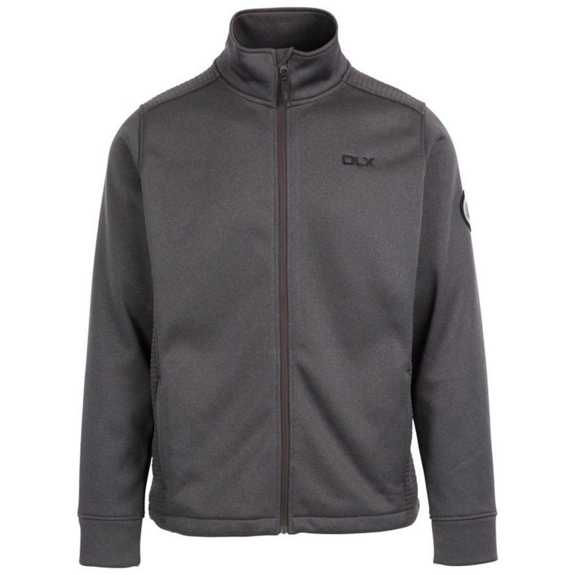 Fleece Jacket Angus Polyester Dark Grey main product photo