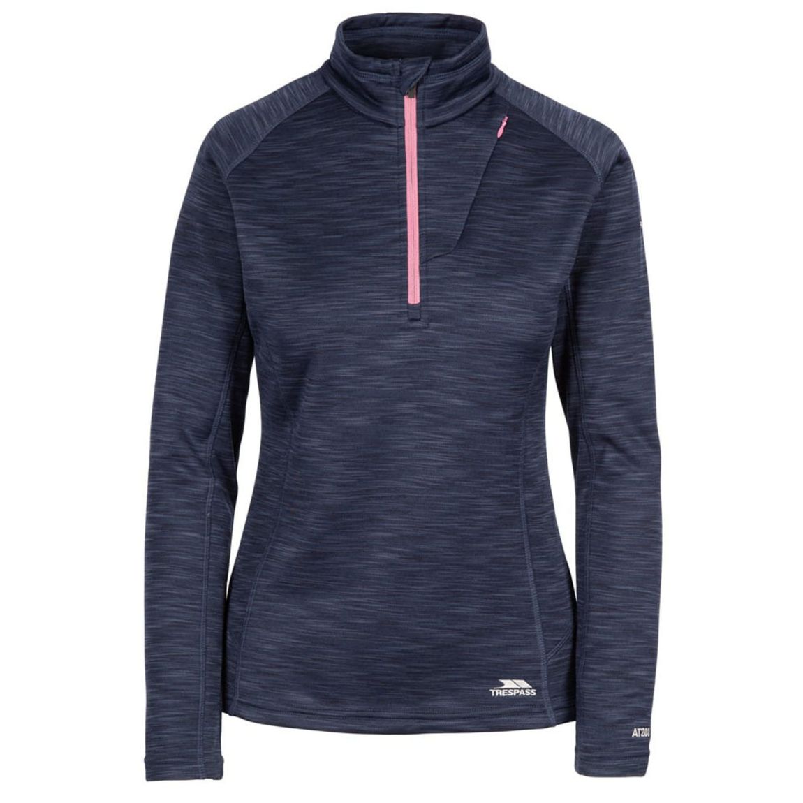 Fleece Jacket Fairford Polyester Navy Marl main product photo