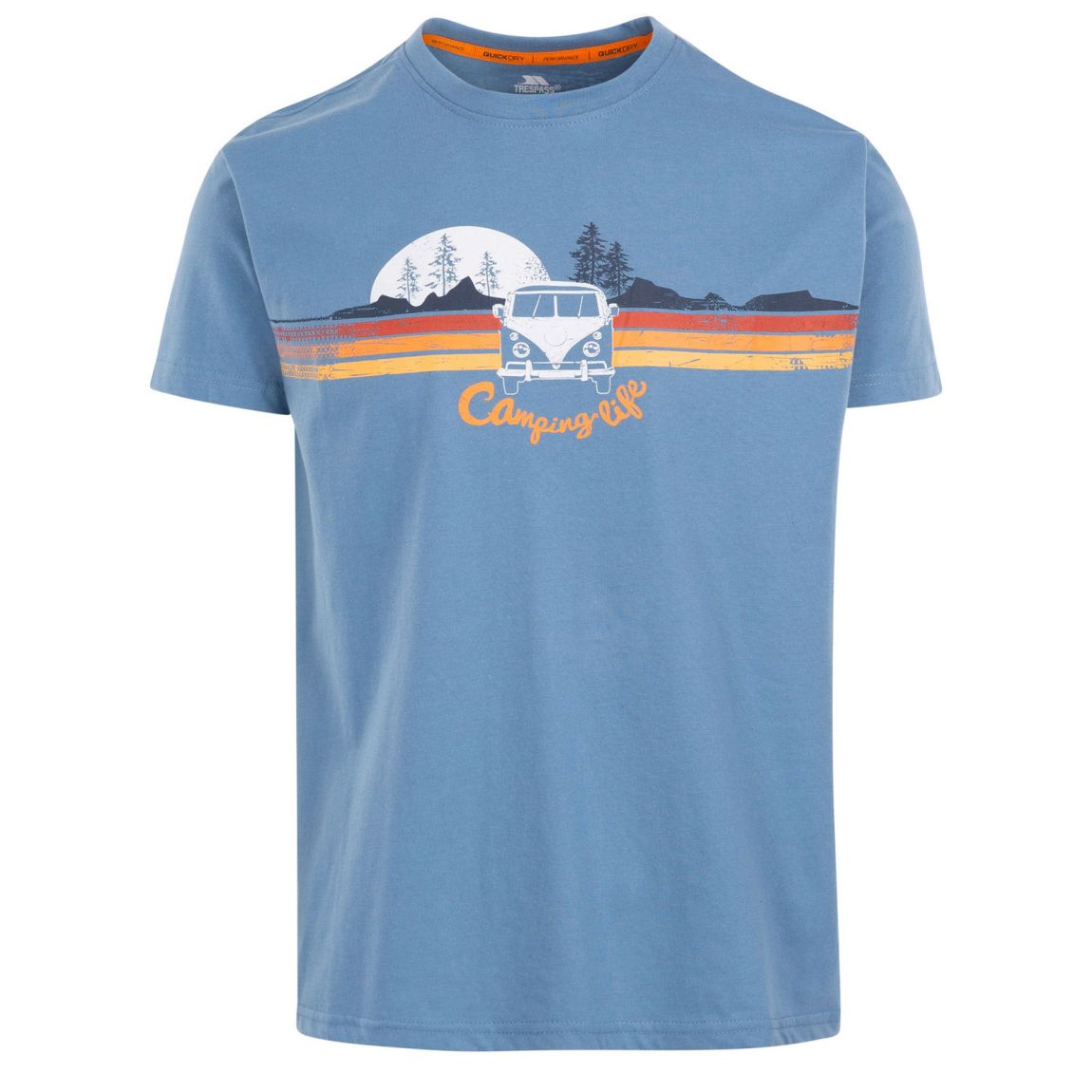 T-Shirt Cromer Cotton Denim Blue main product photo