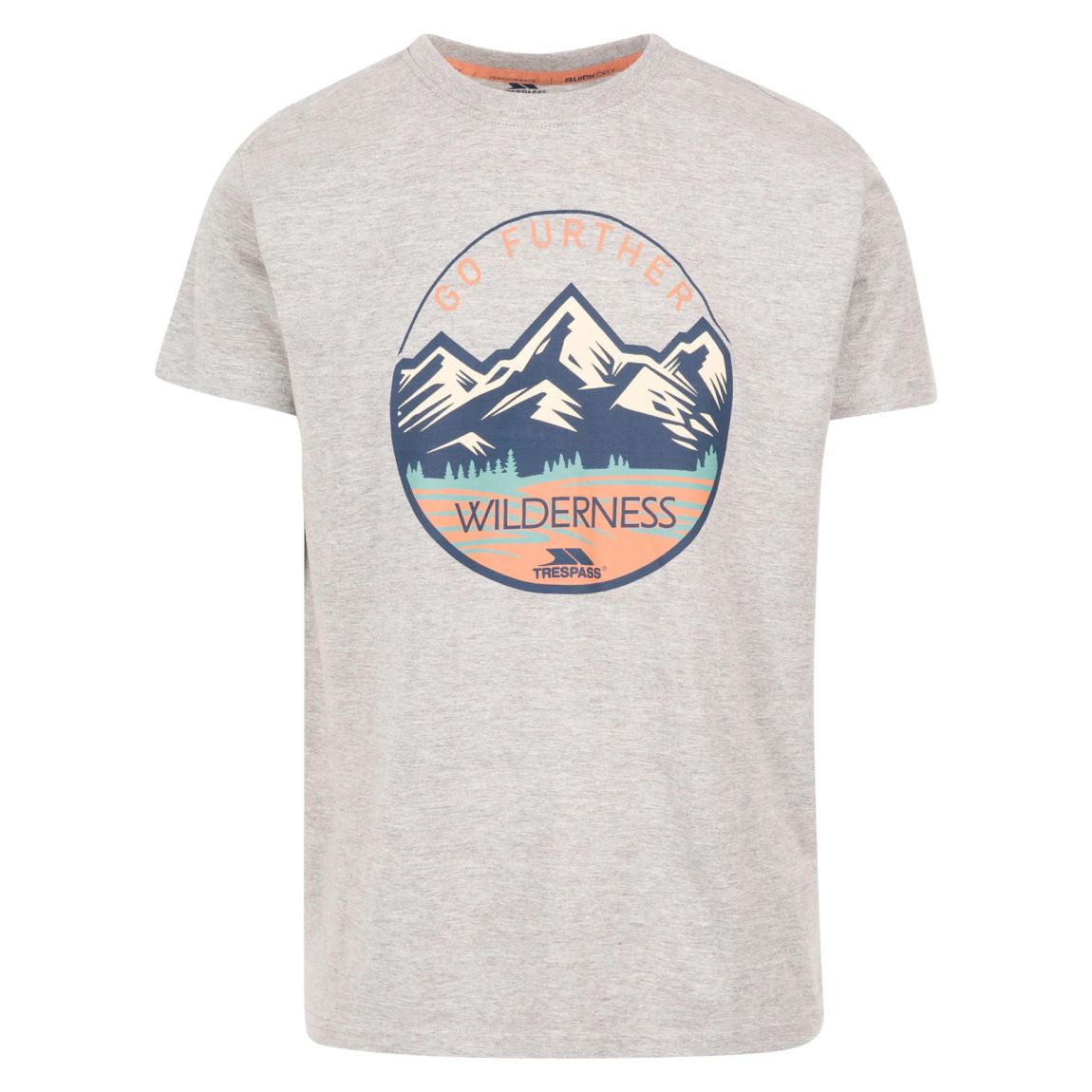 T-Shirt Lagoon Cotton Grey Marl main product photo