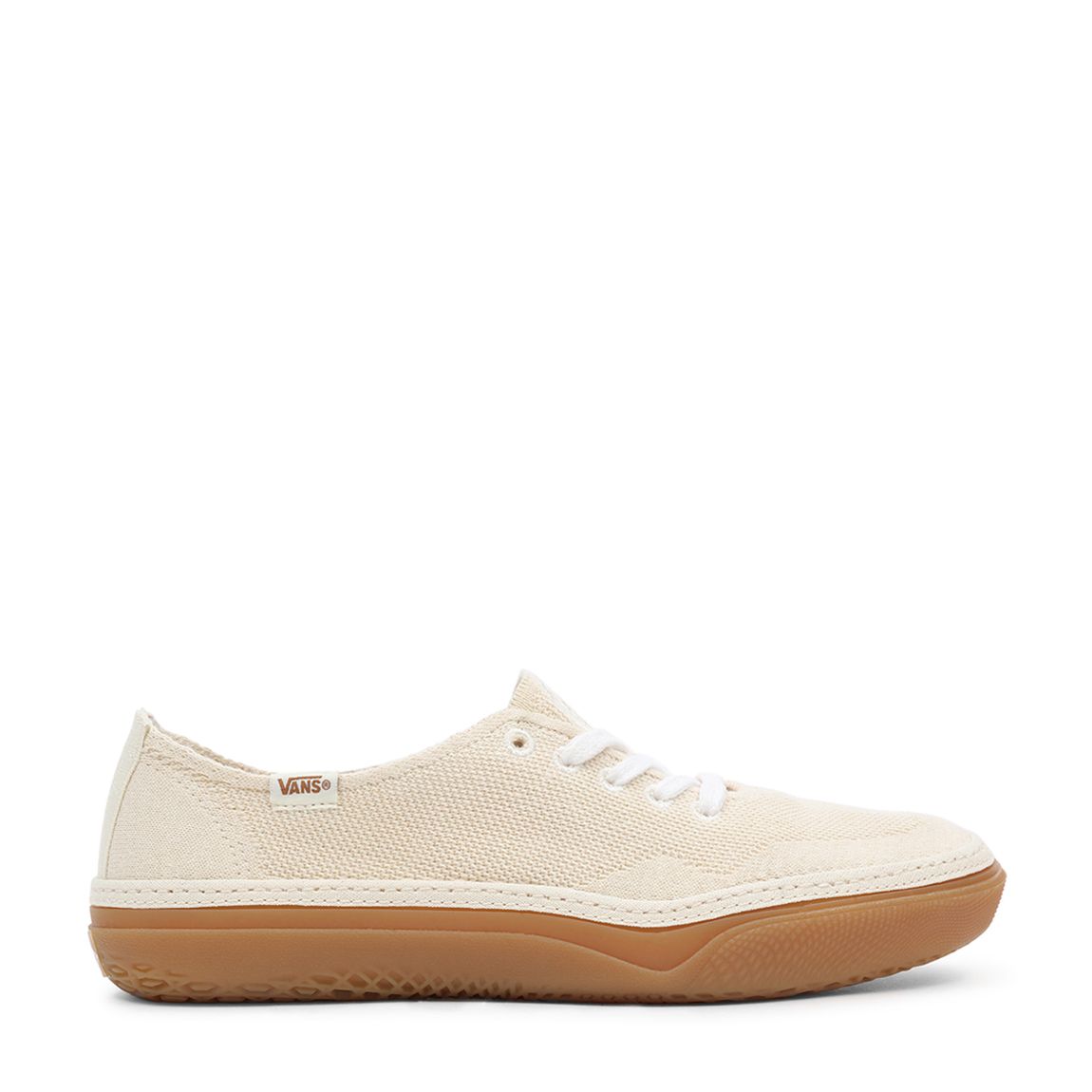Cream UA Circle Vee trainers main product photo
