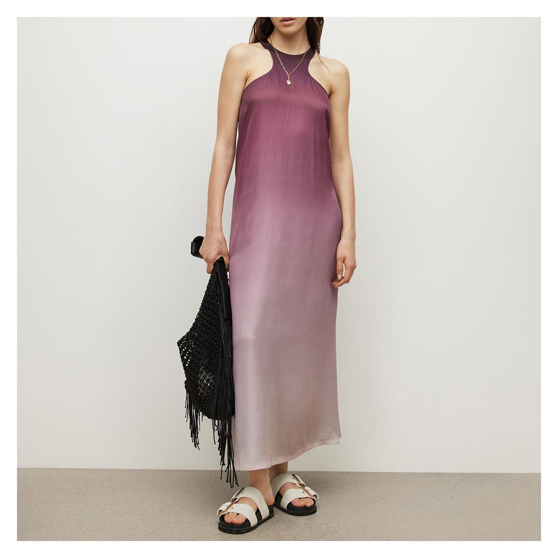 Pink Verna Kai Ombre Dress main product photo