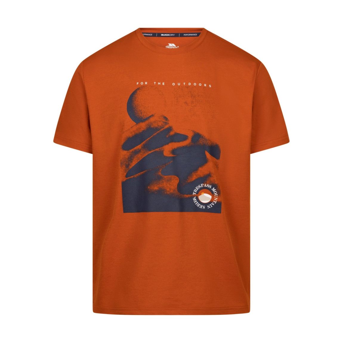 T-Shirt Sagnay Polyester Burnt Orange main product photo