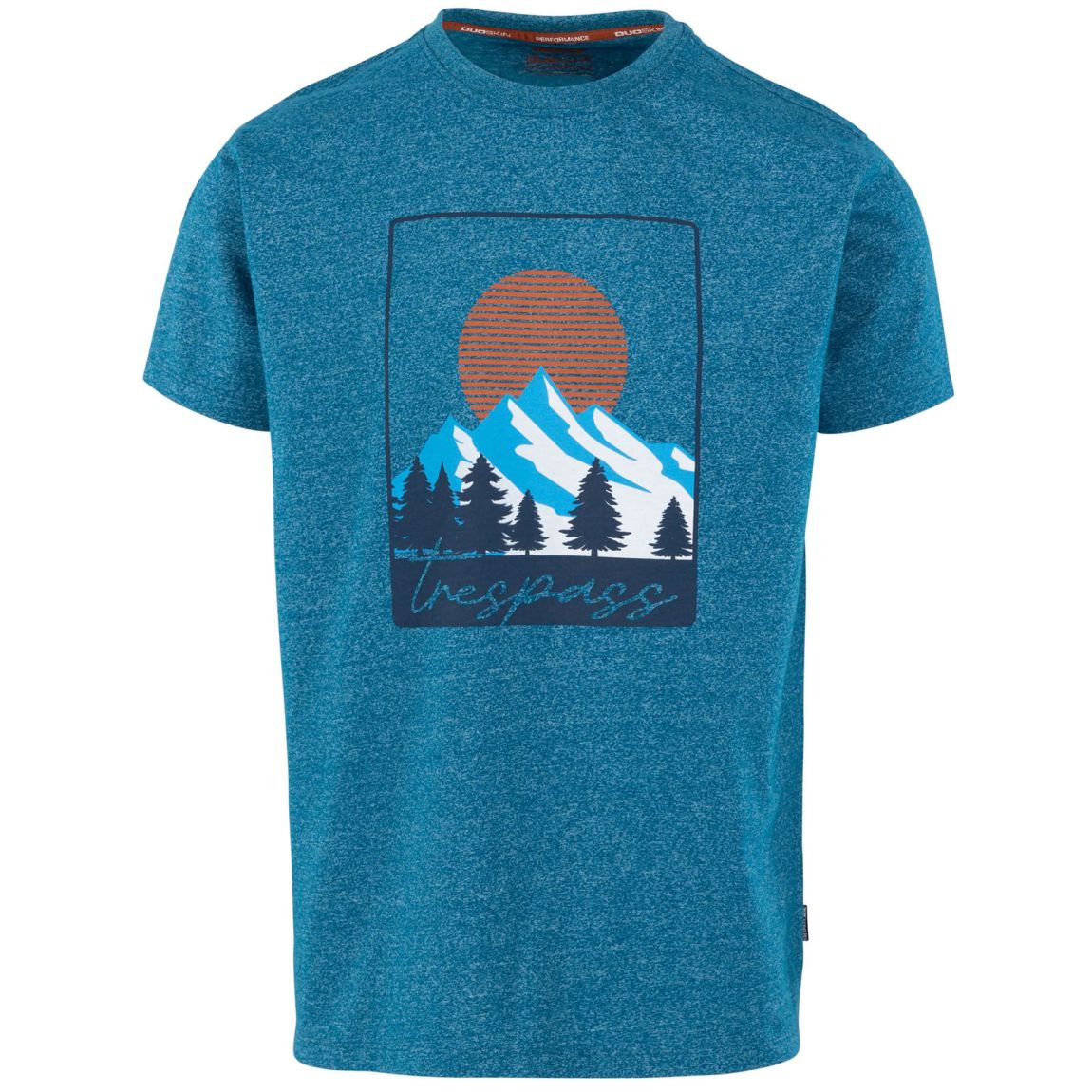 T-Shirt Idukki Cotton Bondi Blue main product photo